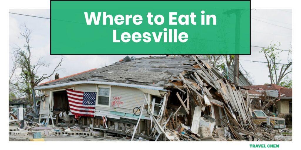 where to eat in Leesville Louisiana