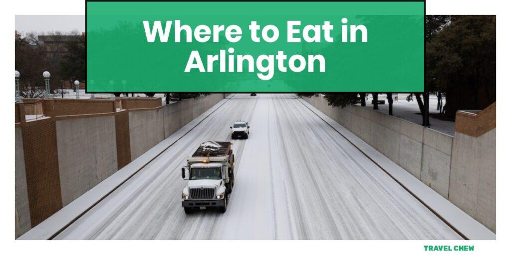 where to eat in Arlington Texas