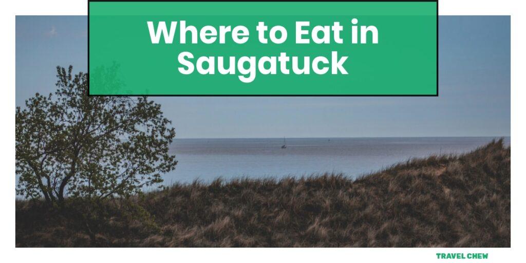 where to eat in Saugatuck Michigan